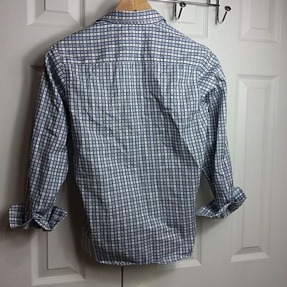 Robert Graham Printed Button Shirt Sz L 14-16 - Picture 4 of 4